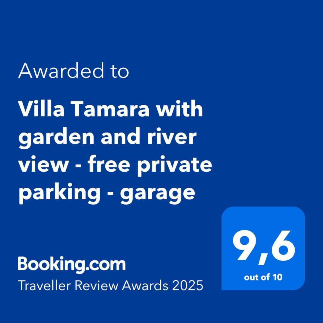 Villa Tamara With Garden And River View - Free Private Parking - Garage Mostar Eksteriør bilde